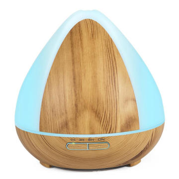 300ml Ultrasonic Oil Diffuser 7 Color Wood Grain​